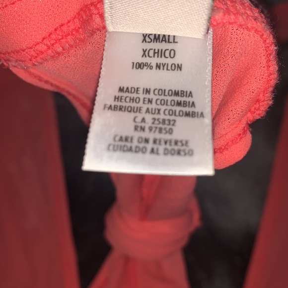 Luli Fama Cover Up Fire Coral color sold out XS S - Picture 3 of 7